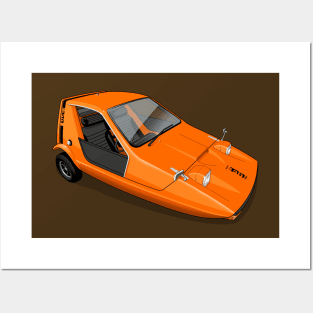 Bond Bug in orange Posters and Art